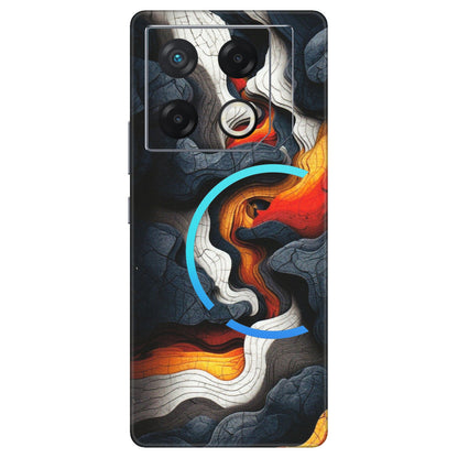INFINIX Phone Skins (All Models) - Abstract Volcanic Layers - Matte Finish (M-52) Infinix GT 20 PRO (5G)