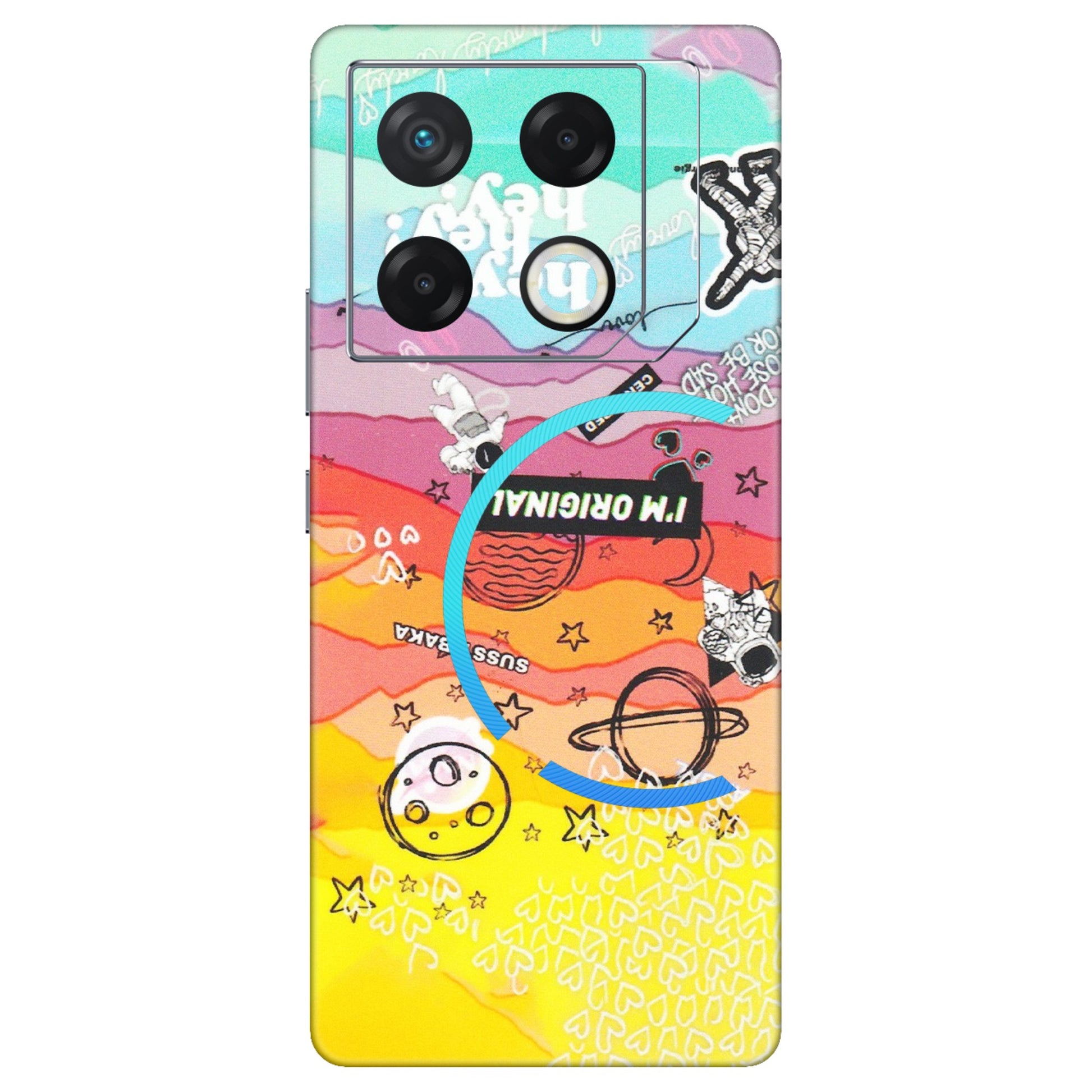INFINIX Phone Skins (All Models) - The Original Astronaut - Matte Finish (M-79) Infinix GT 20 PRO (5G)