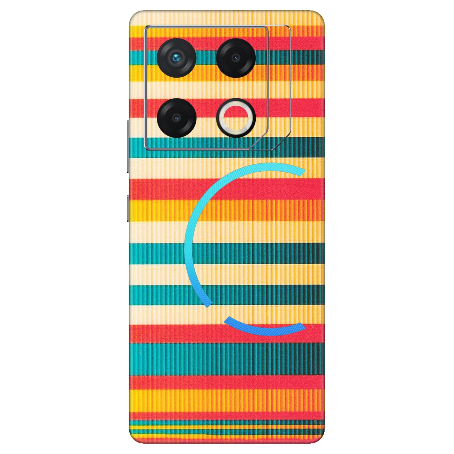 INFINIX Phone Skins (All Models) - Colourful Stripes Soothing Effect - Matte Finish (M-86) Infinix GT 20 PRO (5G)