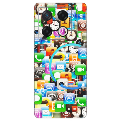 INFINIX Phone Skins (All Models) - All Apple Icons - Matte Finish (M-93) Infinix GT 20 PRO (5G)