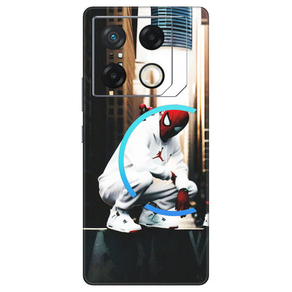 INFINIX Phone Skins (All Models) - Sportsman Spider Man - Matte Finish (M-94) Infinix GT 20 PRO (5G)