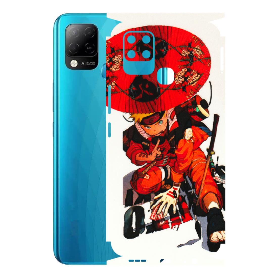 INFINIX Phone Skins (All Models) - Naruto - 3D Embossed Finish (L-208) Infinix Hot 10S