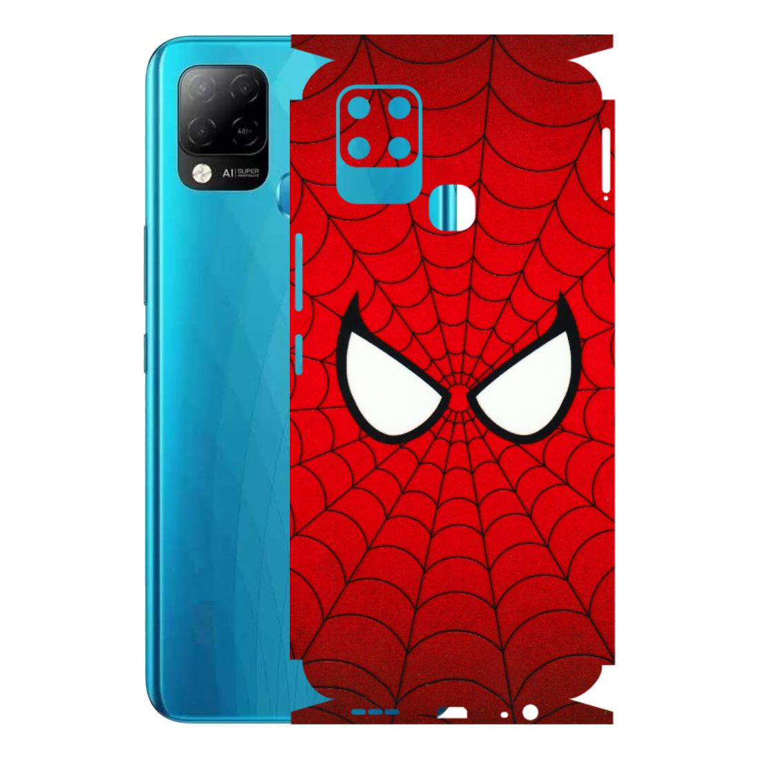 INFINIX Phone Skins (All Models) - Spidey Eyes - 3D Embossed Finish (L-257) Infinix Hot 10S