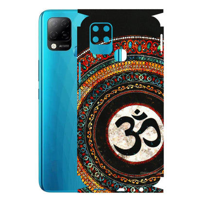 INFINIX Phone Skins (All Models) - Aum Chant Abstract - 3D Embossed Finish (L-42) Infinix Hot 10S