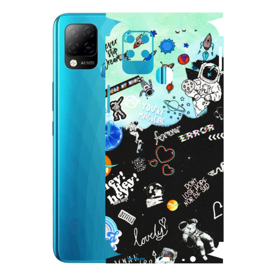 INFINIX Phone Skins (All Models) - Living In A Space Dream - Matte Finish (M-46) Infinix Hot 10S
