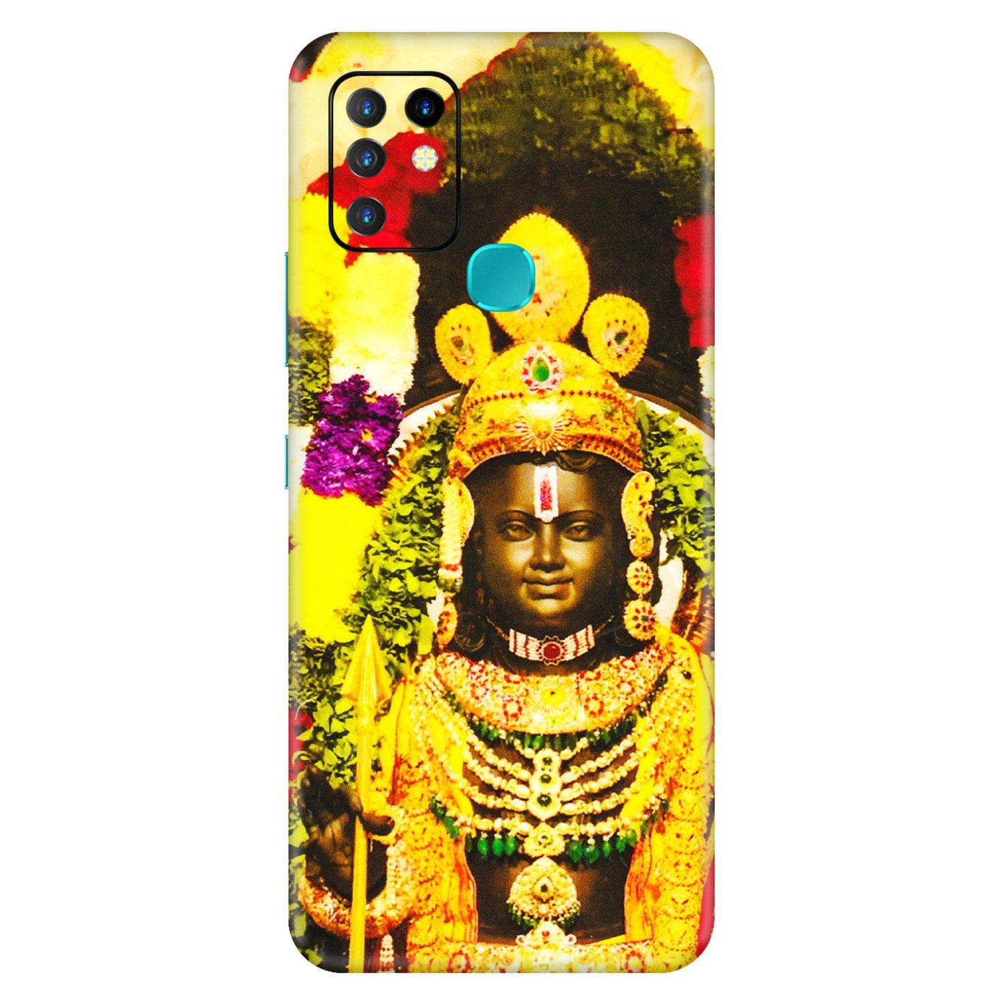 INFINIX Phone Skins (All Models) - Ram Lalla Ayodhya - 3D Embossed Finish (L-103) Infinix Hot 10