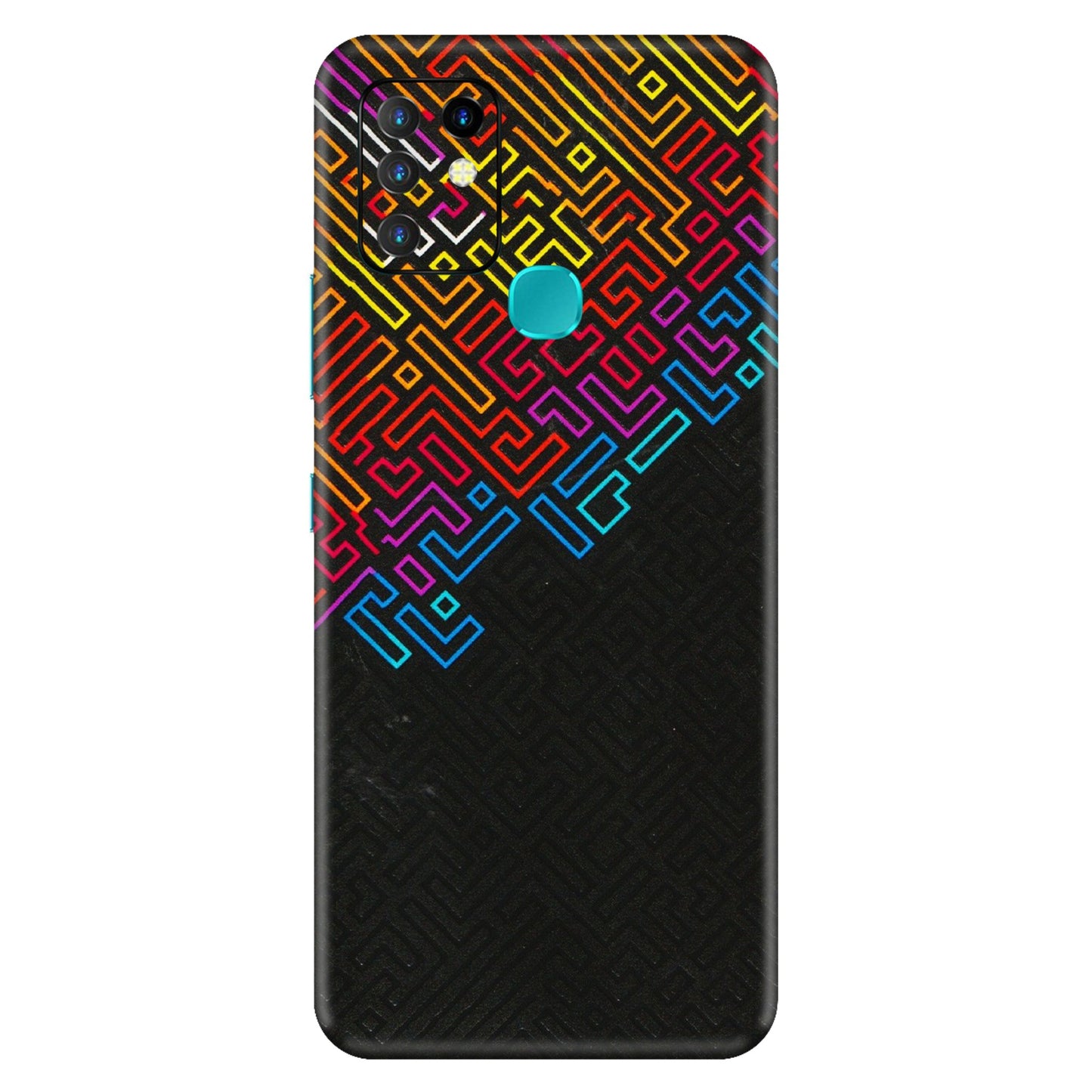 INFINIX Phone Skins (All Models) - Dotme Pattern Art - 3D Embossed Finish (L-121) Infinix Hot 10