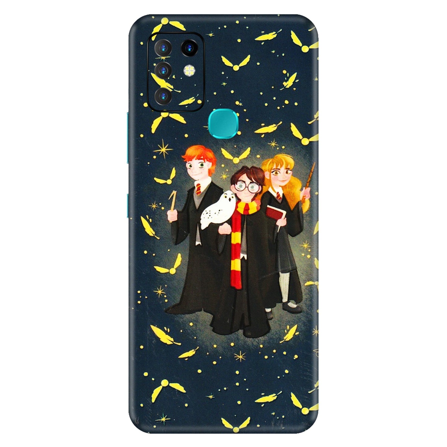 INFINIX Phone Skins (All Models) - Harry Potter - 3D Embossed Finish (L-183) Infinix Hot 10