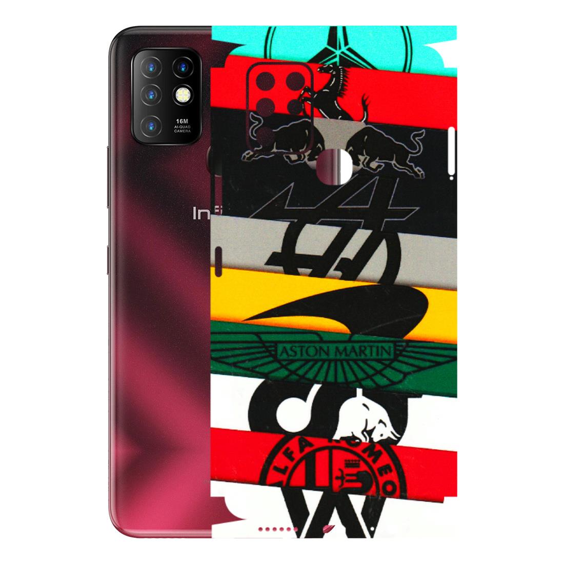 INFINIX Phone Skins (All Models) - Multi Designer Brands - 3D Embossed Finish (L-187) Infinix Hot 10