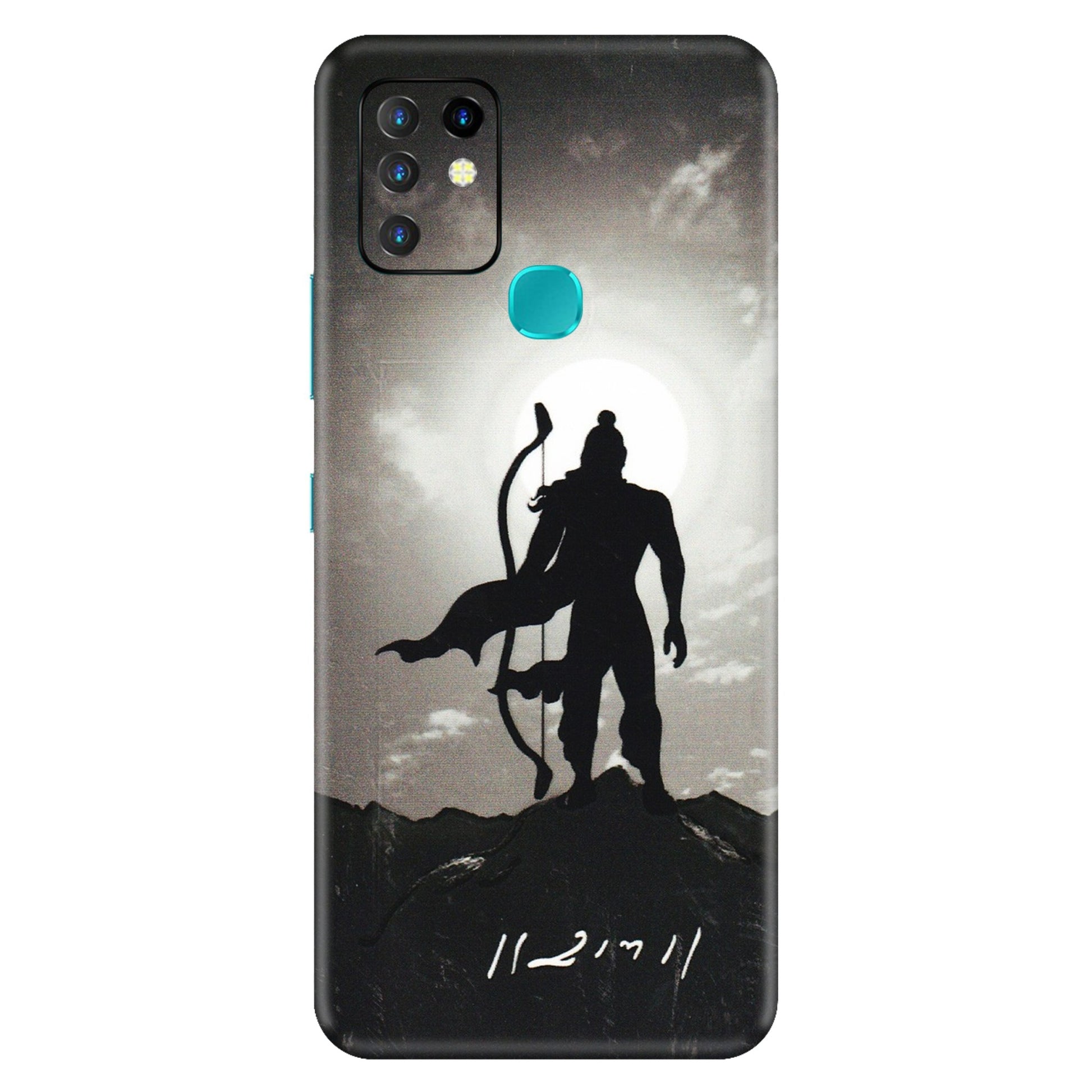 INFINIX Phone Skins (All Models) - Jai Siya Ram - 3D Embossed Finish (L-200) Infinix Hot 10