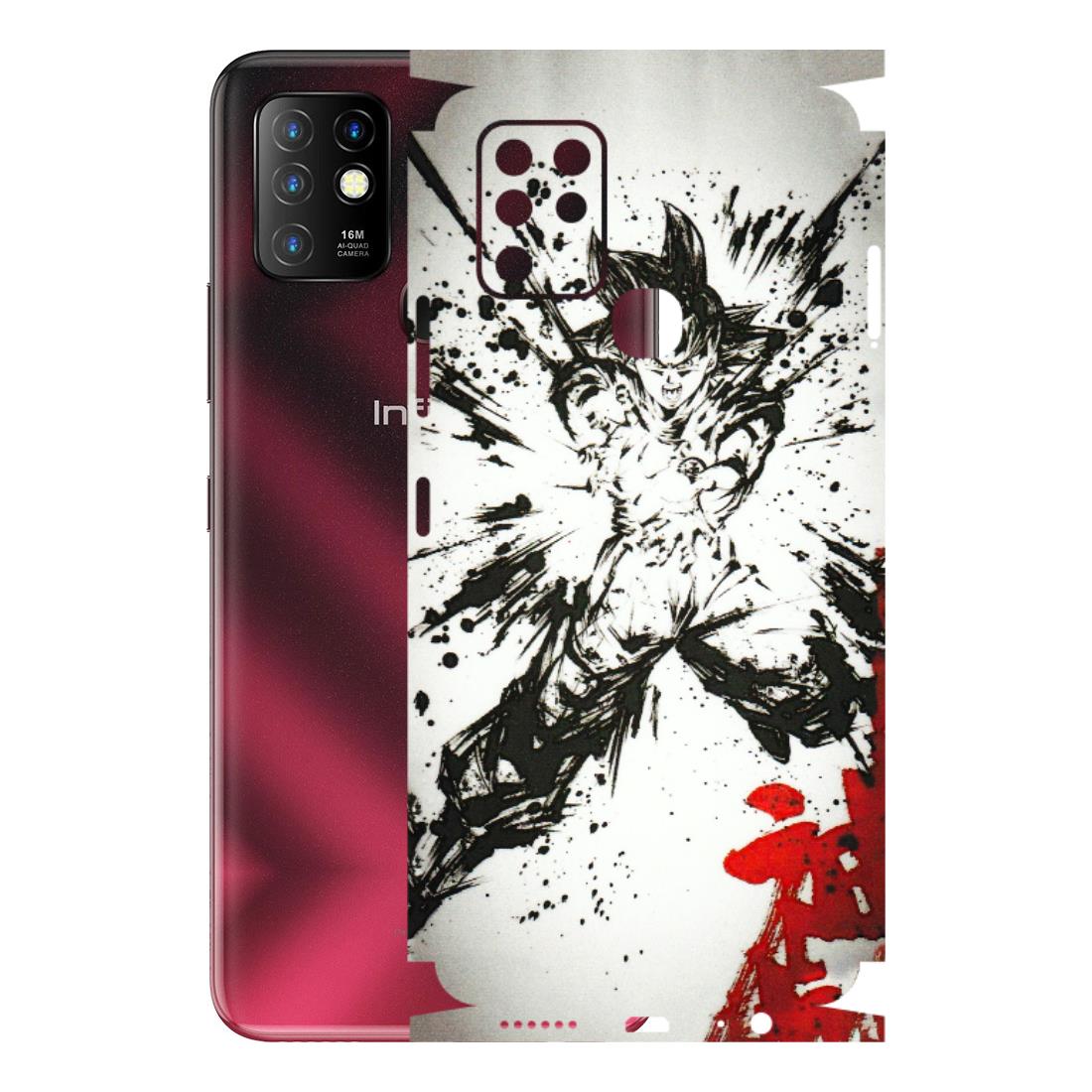 INFINIX Phone Skins (All Models) - DBZ - 3D Embossed Finish (L-206) Infinix Hot 10