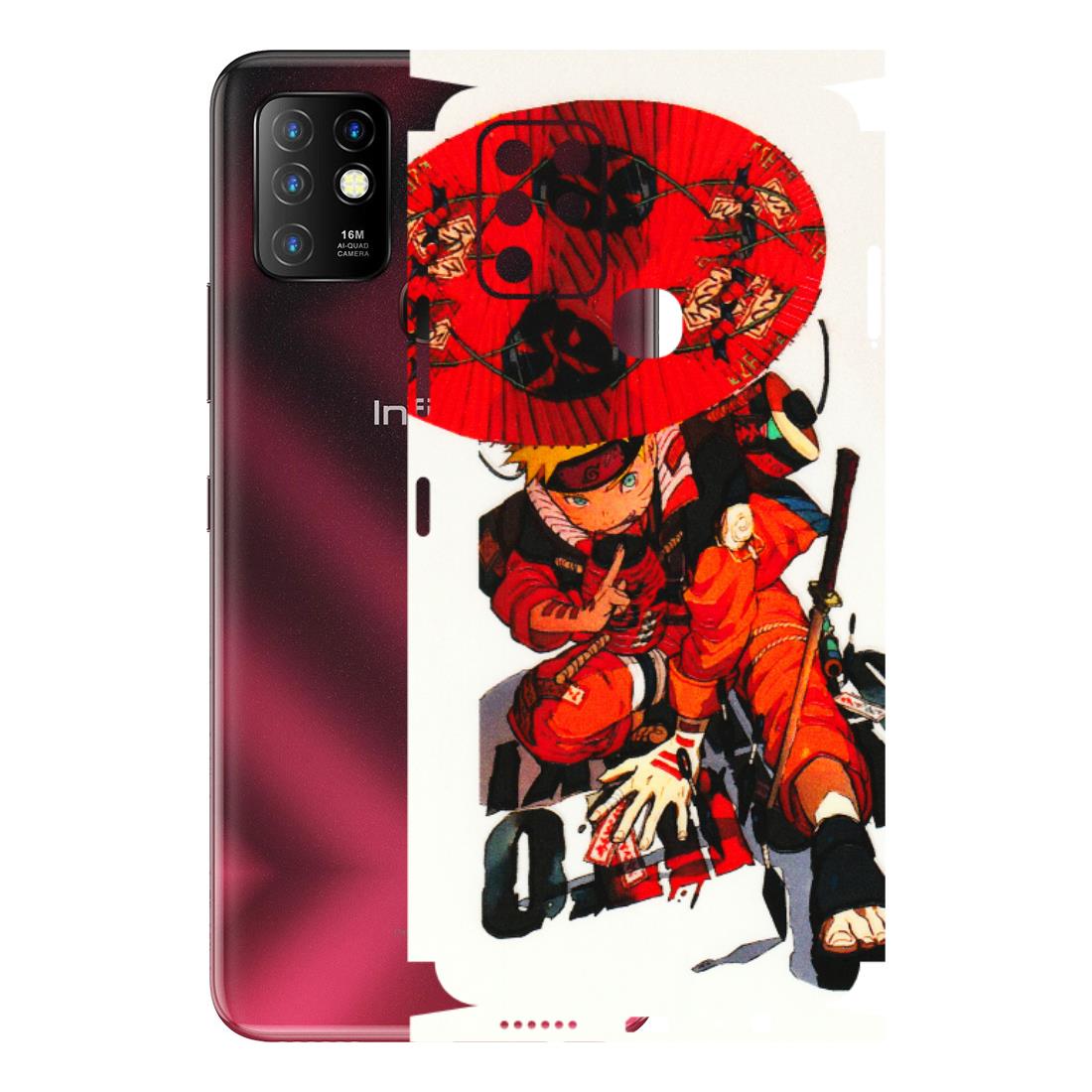 INFINIX Phone Skins (All Models) - Naruto - 3D Embossed Finish (L-208) Infinix Hot 10