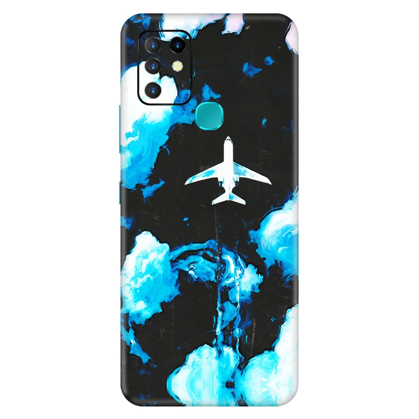 INFINIX Phone Skins (All Models) - Travel In Airline - 3D Embossed Finish (L-264) Infinix Hot 10
