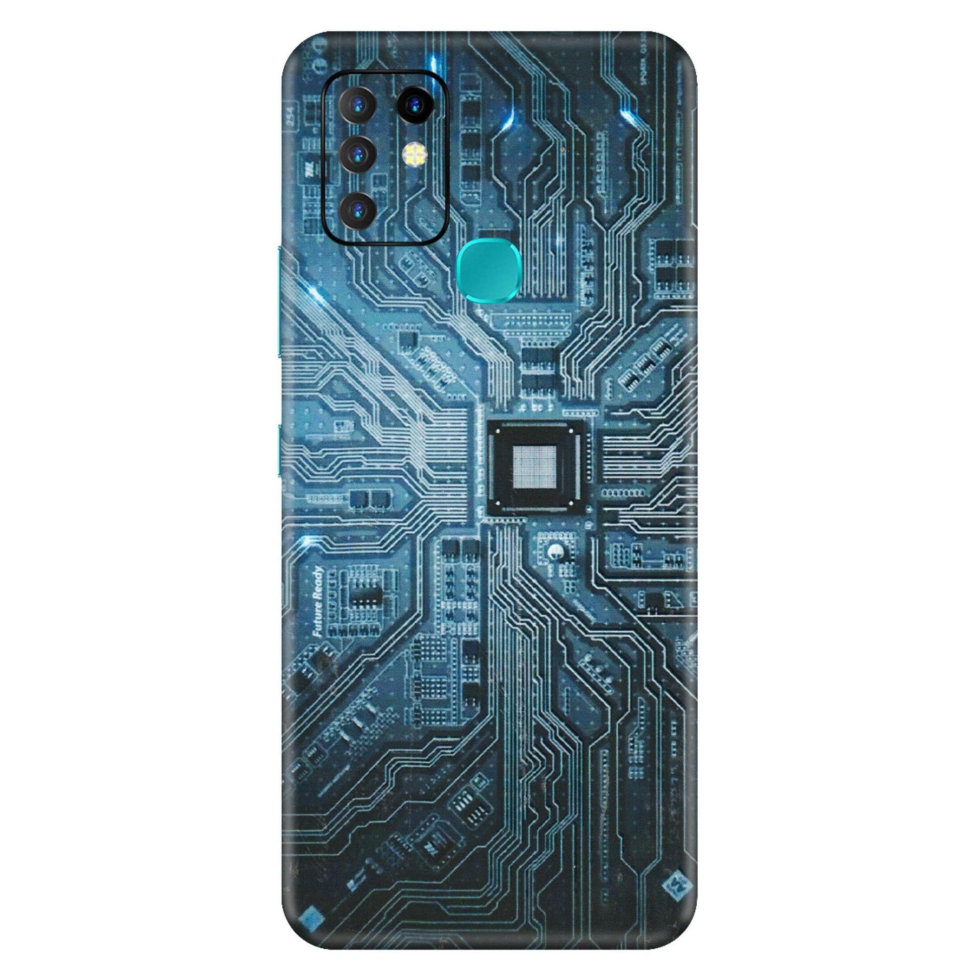 INFINIX Phone Skins (All Models) - Original Circuit - 3D Embossed Finish (L-267) Infinix Hot 10