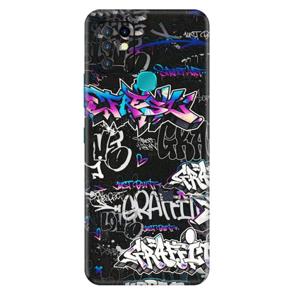 INFINIX Phone Skins (All Models) - Graffiti Killer - 3D Embossed Finish (L-274) Infinix Hot 10