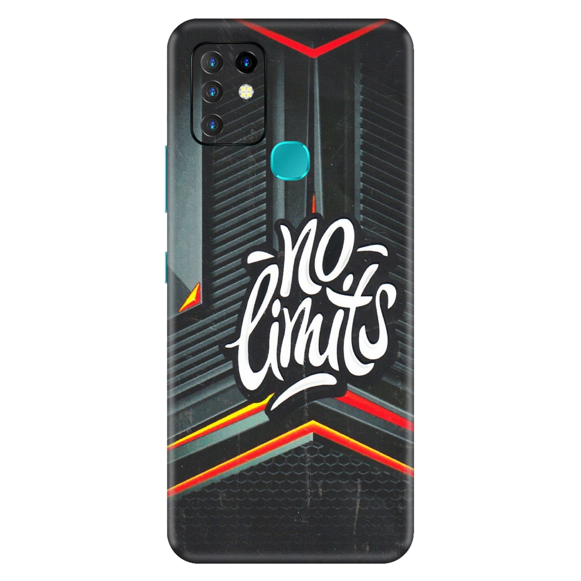 INFINIX Phone Skins (All Models) - No Limits - 3D Embossed Finish (L-286) Infinix Hot 10