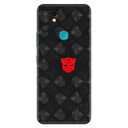 INFINIX Phone Skins (All Models) - Transformers Devastation - 3D Embossed Finish (L-301) Infinix Hot 10