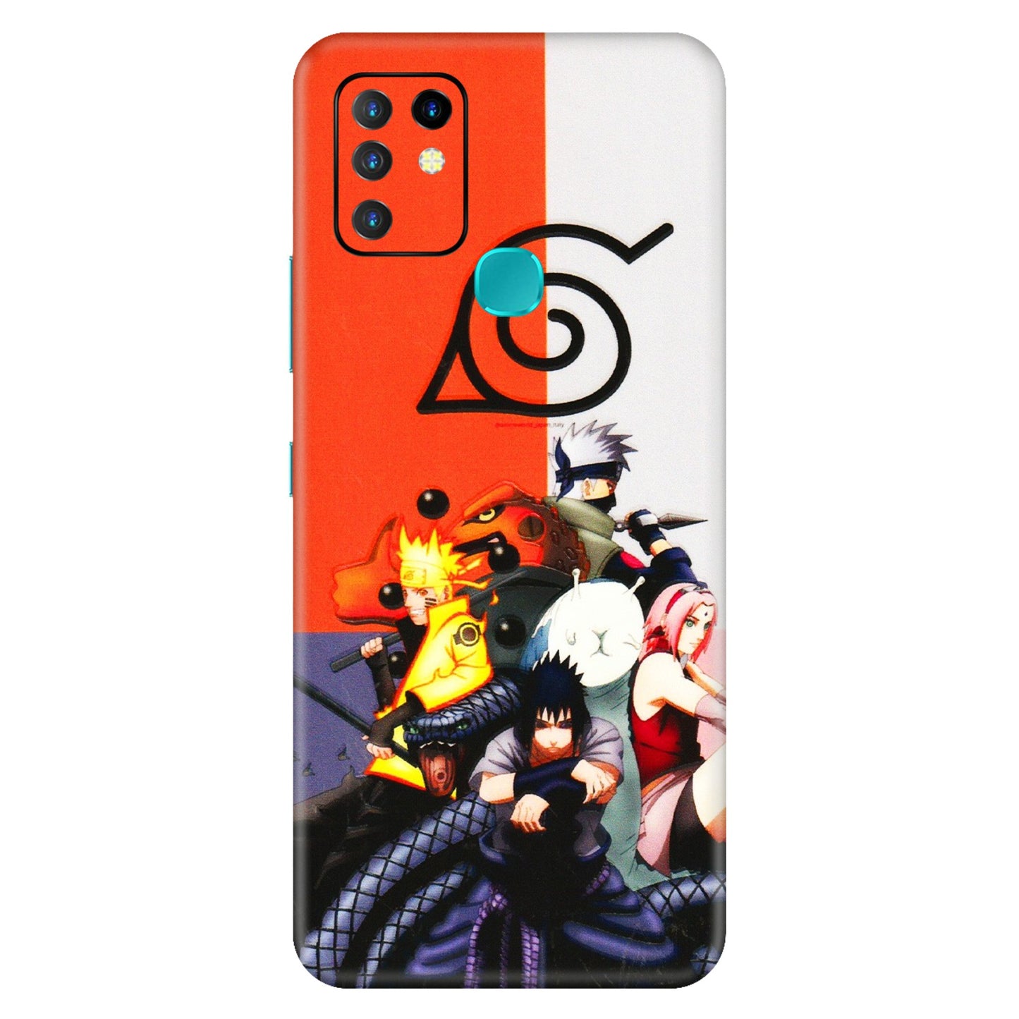 INFINIX Phone Skins (All Models) - Naruto Final Fight - 3D Embossed Finish (L-33) Infinix Hot 10