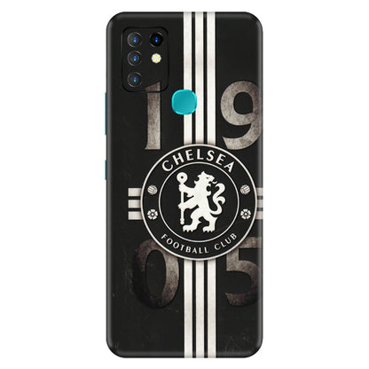 INFINIX Phone Skins (All Models) - Chelsea Fan Club - 3D Embossed Finish (L-36) Infinix Hot 10