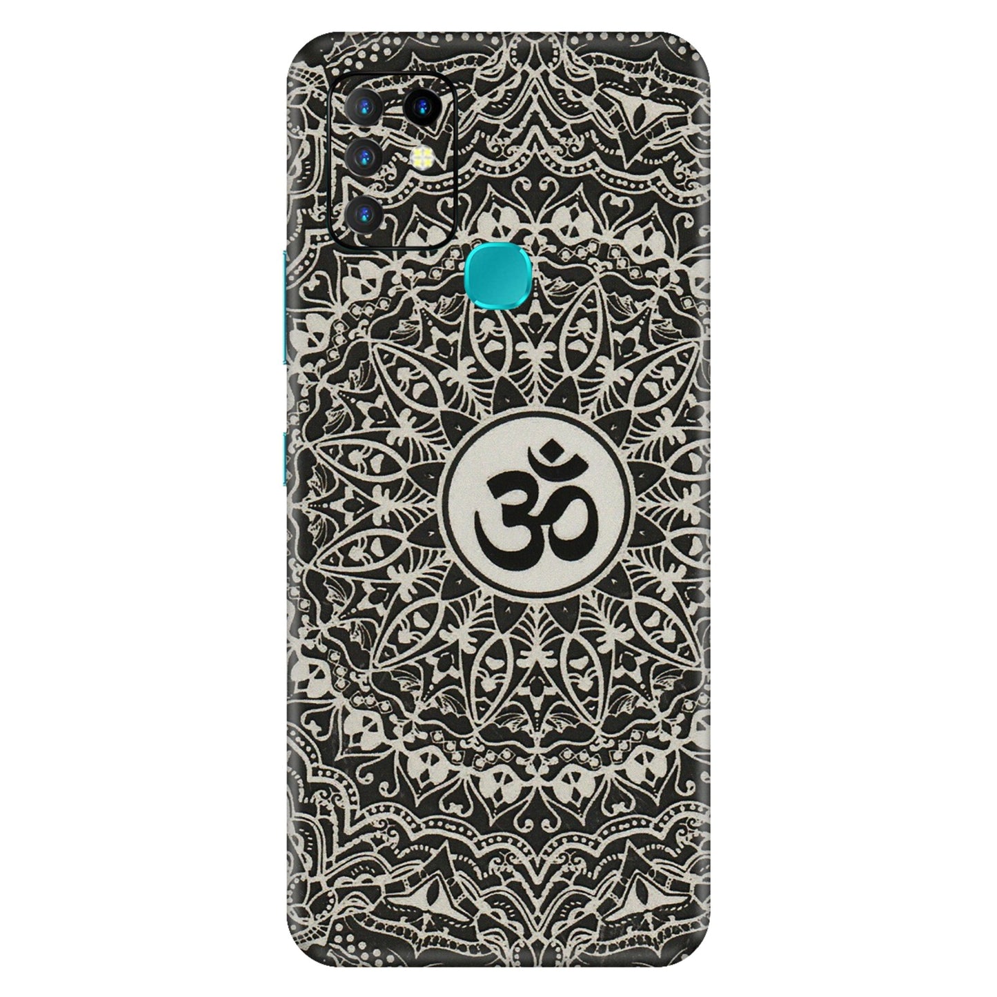 INFINIX Phone Skins (All Models) - Aum Elegant Mandala - 3D Embossed Finish (L-62) Infinix Hot 10