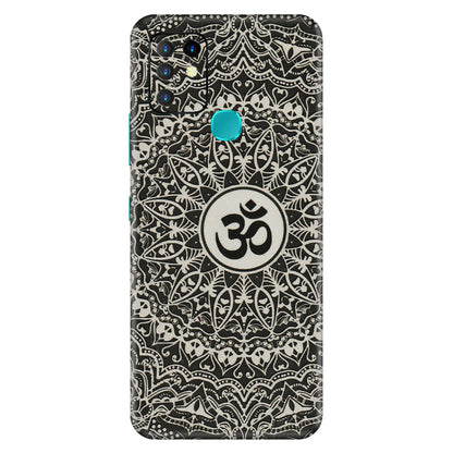 INFINIX Phone Skins (All Models) - Aum Elegant Mandala - 3D Embossed Finish (L-62) Infinix Hot 10
