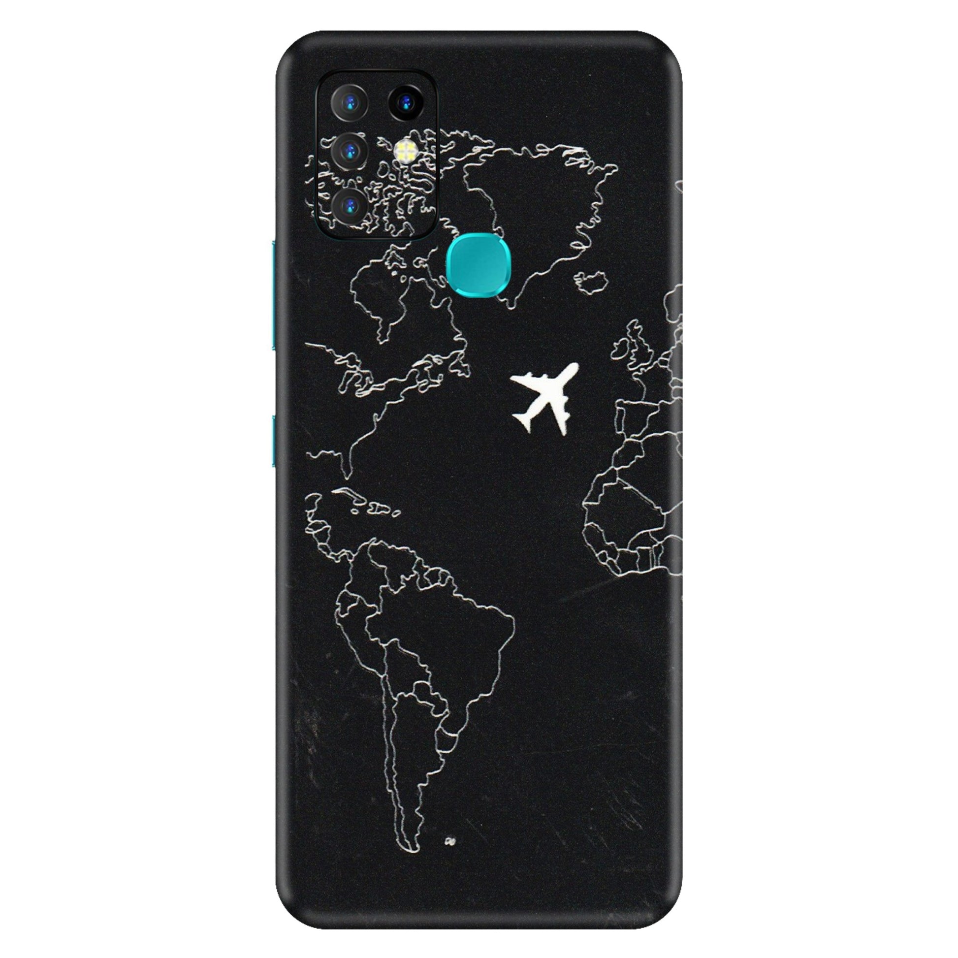 INFINIX Phone Skins (All Models) - Never Ending Travel - 3D Embossed Finish (L-79) Infinix Hot 10