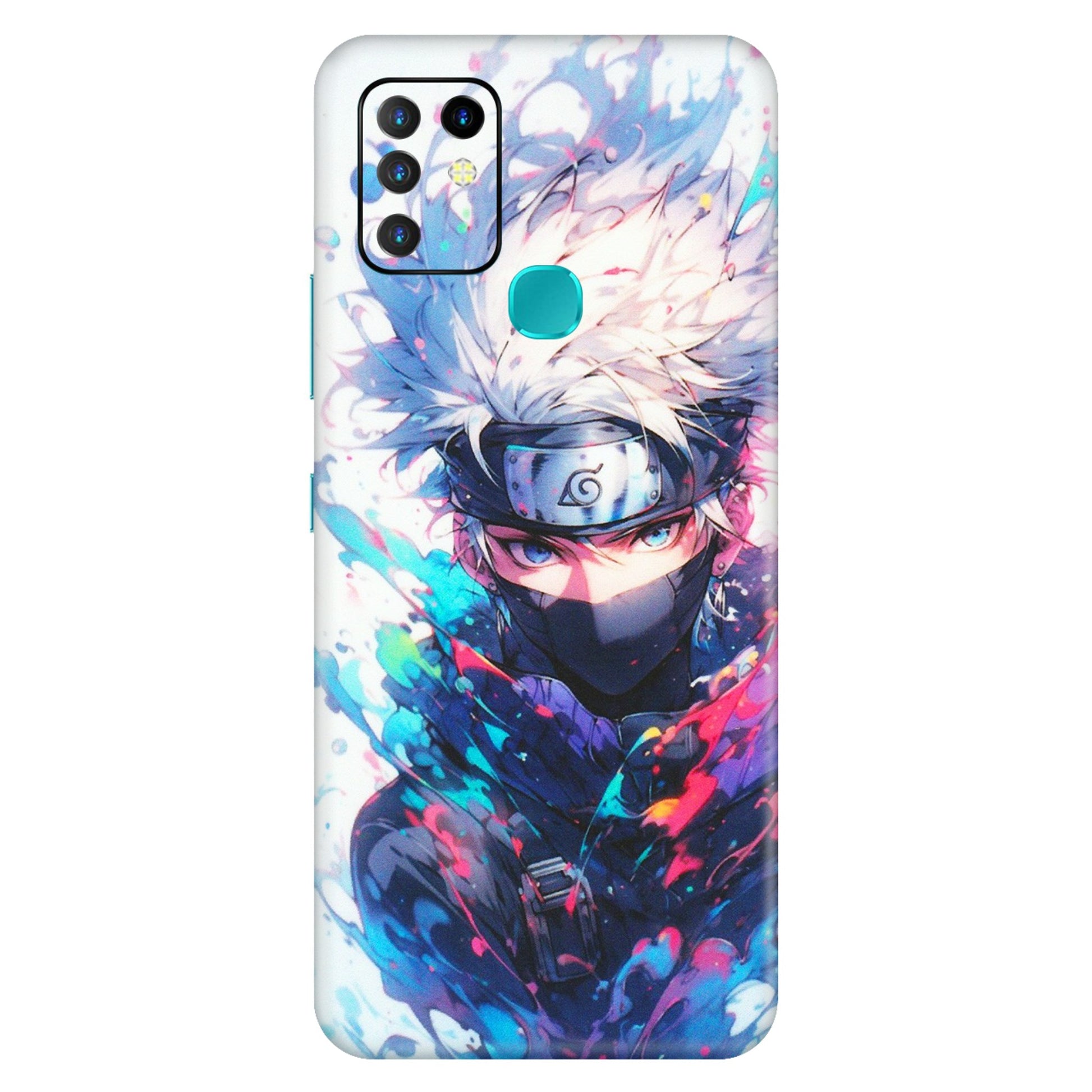 INFINIX Phone Skins (All Models) - Naruto Face Mask - Matte Finish (M-03) Infinix Hot 10