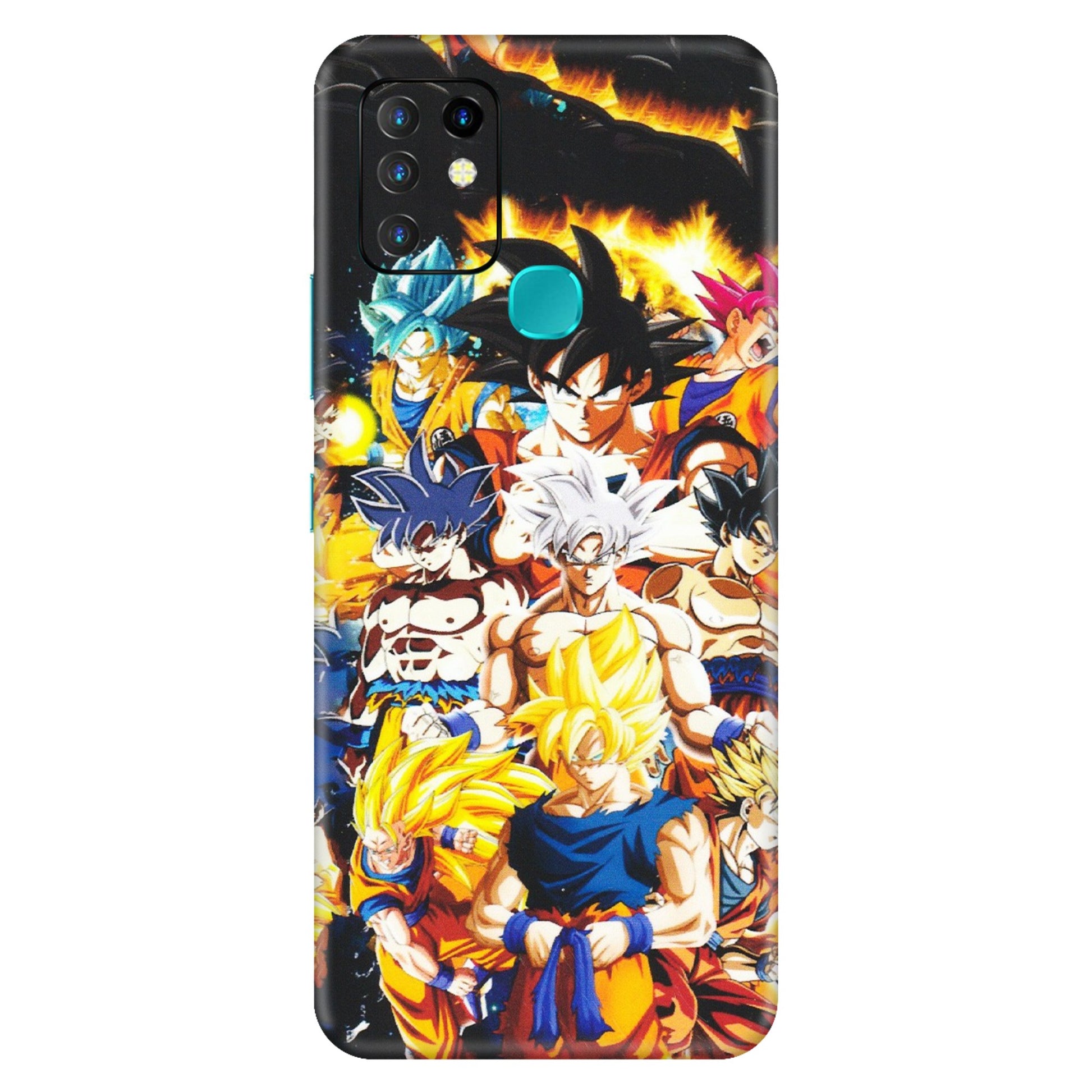 INFINIX Phone Skins (All Models) - Ultimate Dragon Ball Z - Matte Finish (M-100) Infinix Hot 10