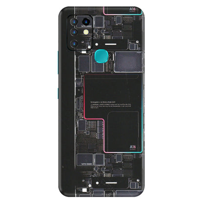 INFINIX Phone Skins (All Models) - Motherboard Circuit Layout - Matte Finish (M-117) Infinix Hot 10