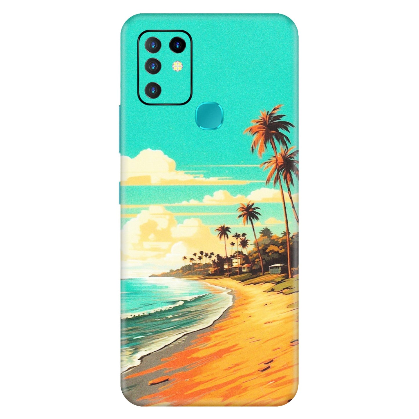 INFINIX Phone Skins (All Models) - Miami Beach - Matte Finish (M-136) Infinix Hot 10