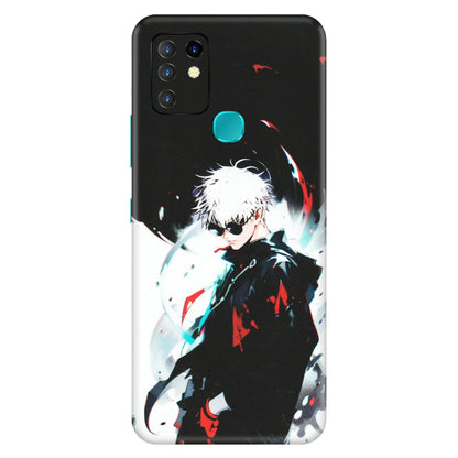INFINIX Phone Skins (All Models) - Gojo Powerful Charater Kaisen Anime - Matte Finish (M-144) Infinix Hot 10