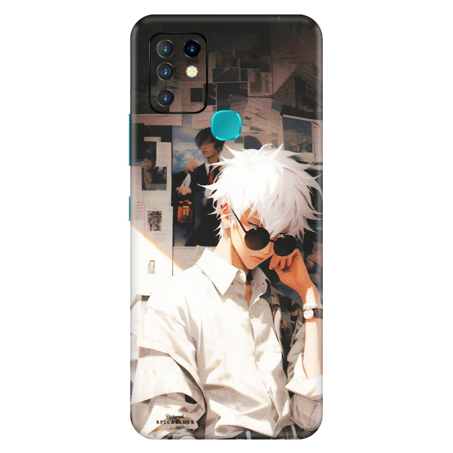 INFINIX Phone Skins (All Models) - Gojo Satoru Jujustu Kaisen Anime - Matte Finish (M-156) Infinix Hot 10