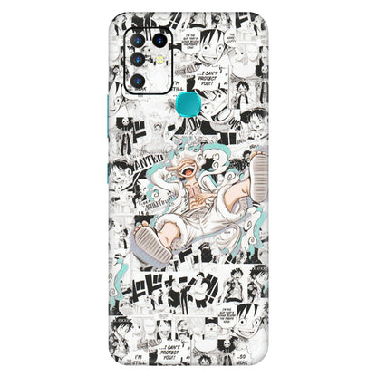 INFINIX Phone Skins (All Models) - One Piece Comic - Matte Finish (M-168) Infinix Hot 10
