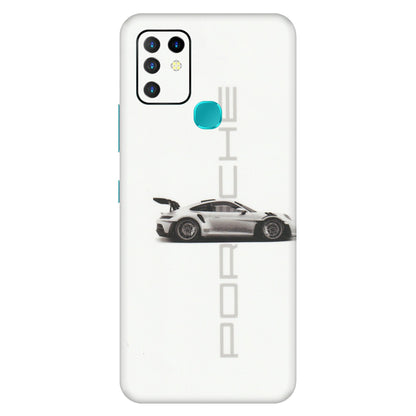 INFINIX Phone Skins (All Models) - Porche Car Lover - Matte Finish (M-31) Infinix Hot 10