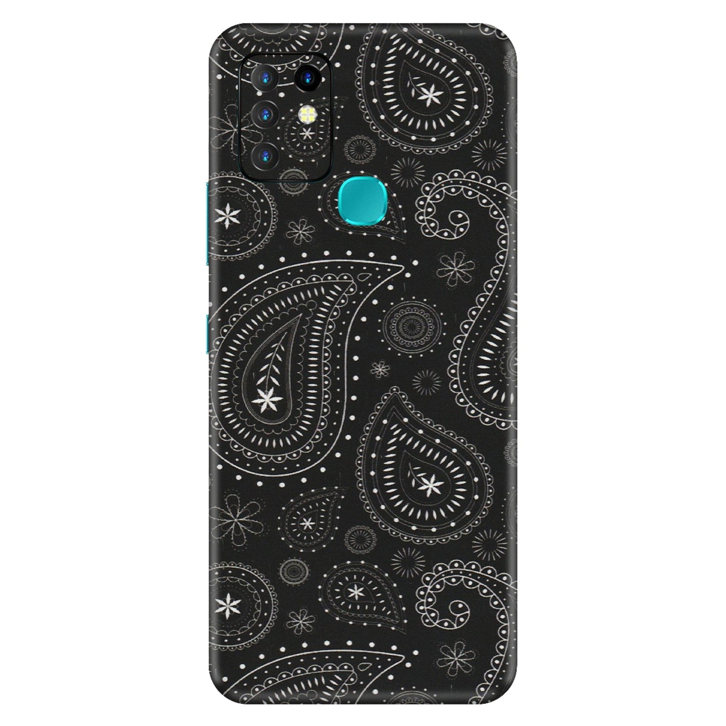 INFINIX Phone Skins (All Models) - Black Sober Kerry - Matte Finish (M-37) Infinix Hot 10