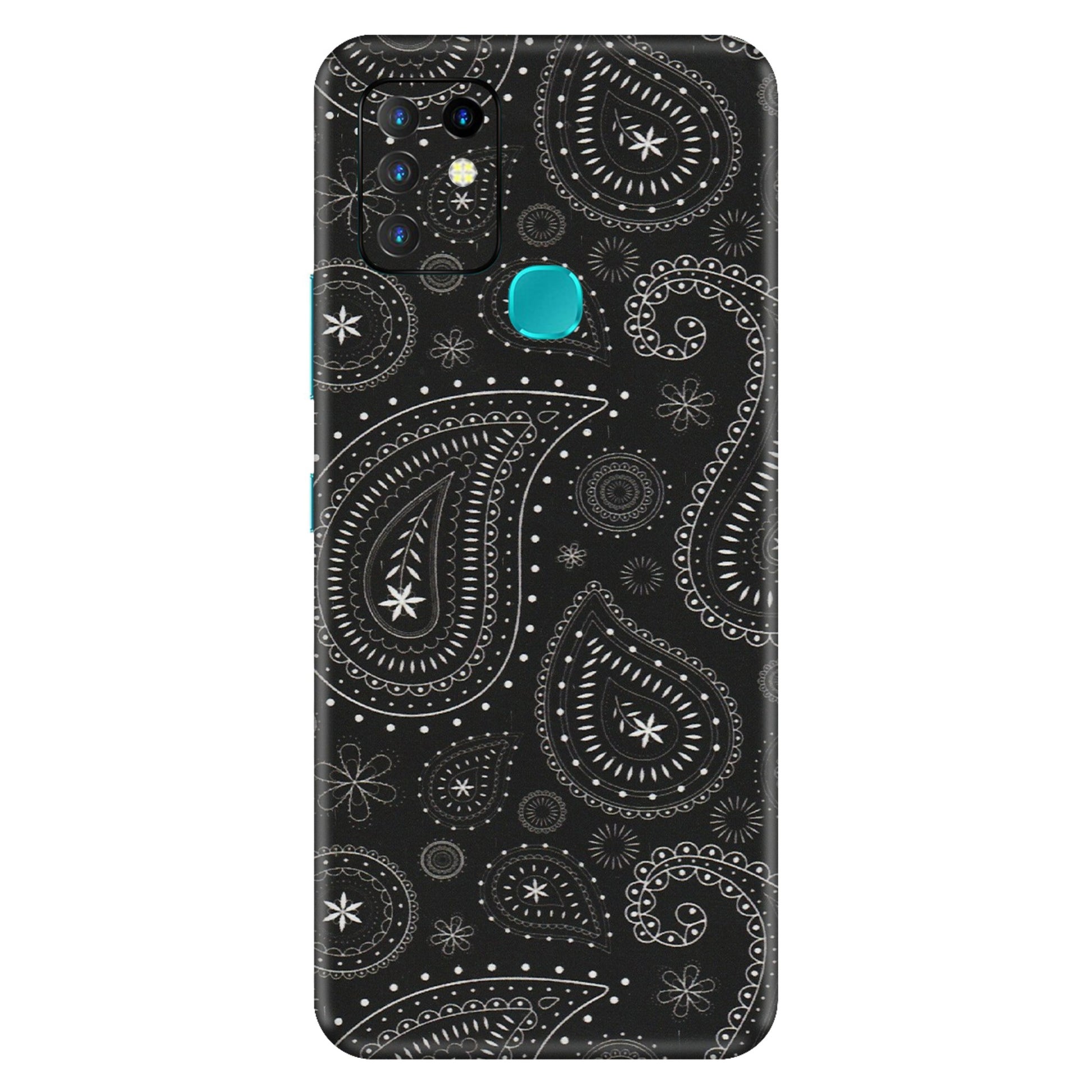 INFINIX Phone Skins (All Models) - Black Sober Kerry - Matte Finish (M-37) Infinix Hot 10