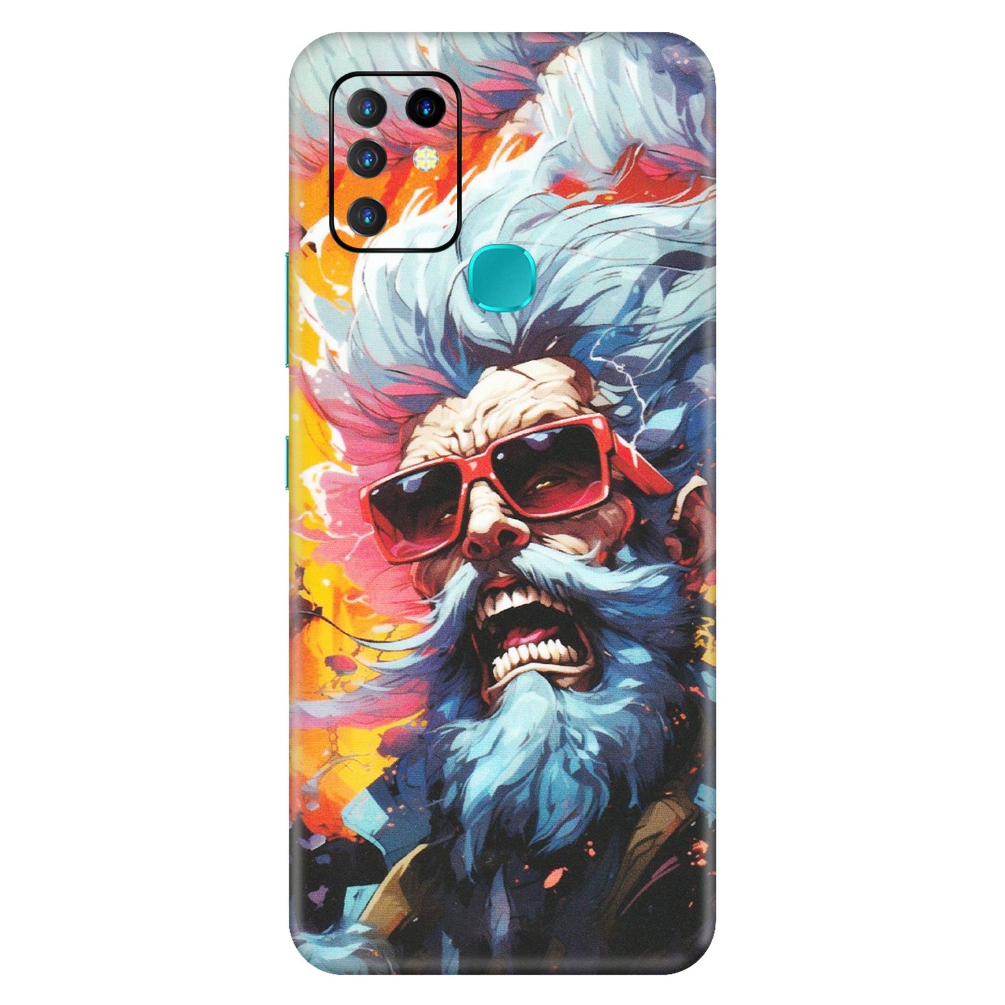 INFINIX Phone Skins (All Models) - Daddy Cool Character - Matte Finish (M-43) Infinix Hot 10