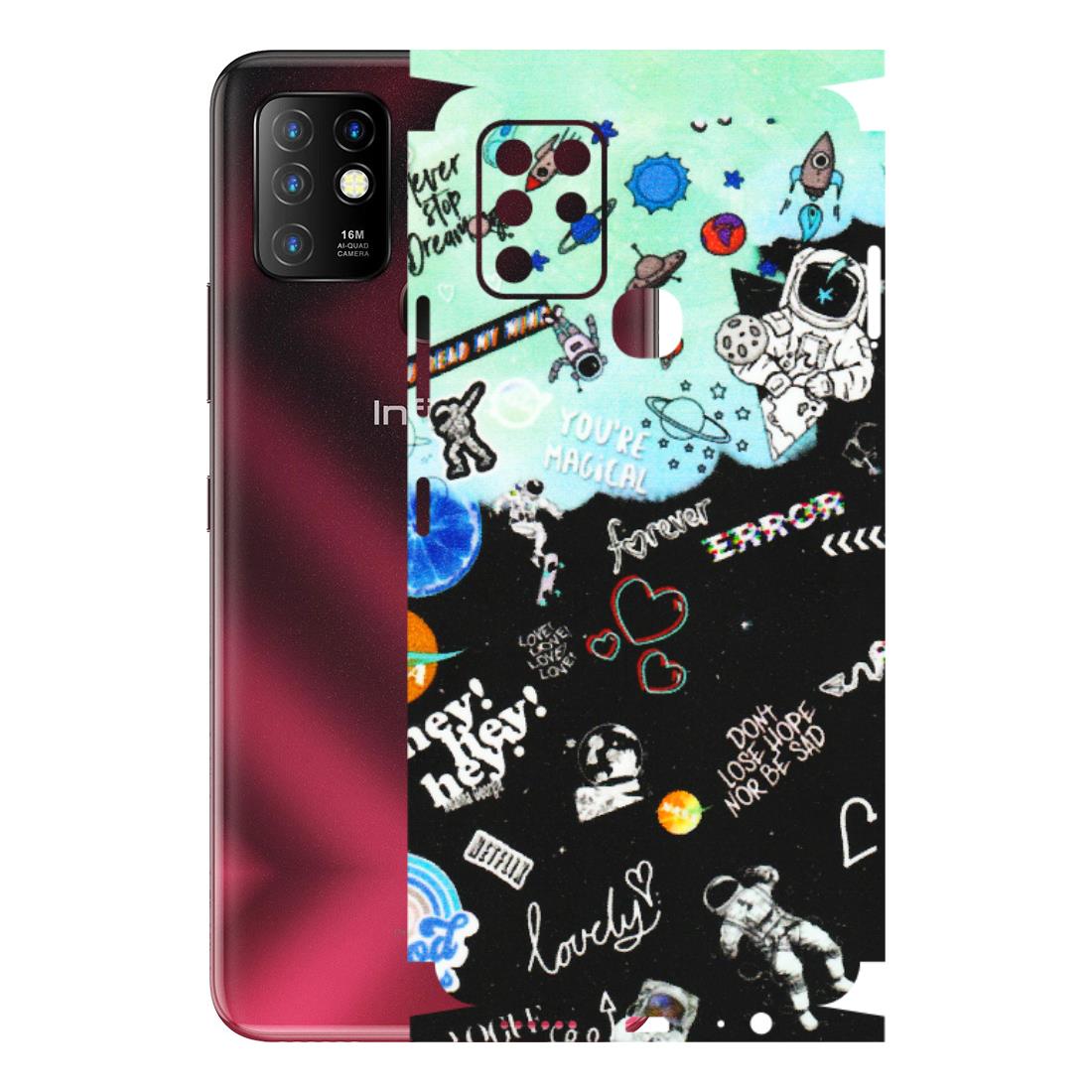 INFINIX Phone Skins (All Models) - Living In A Space Dream - Matte Finish (M-46) Infinix Hot 10