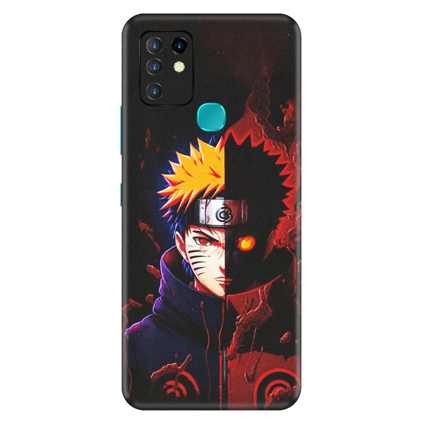 INFINIX Phone Skins (All Models) - Naruto X Evil - Matte Finish (M-70) Infinix Hot 10