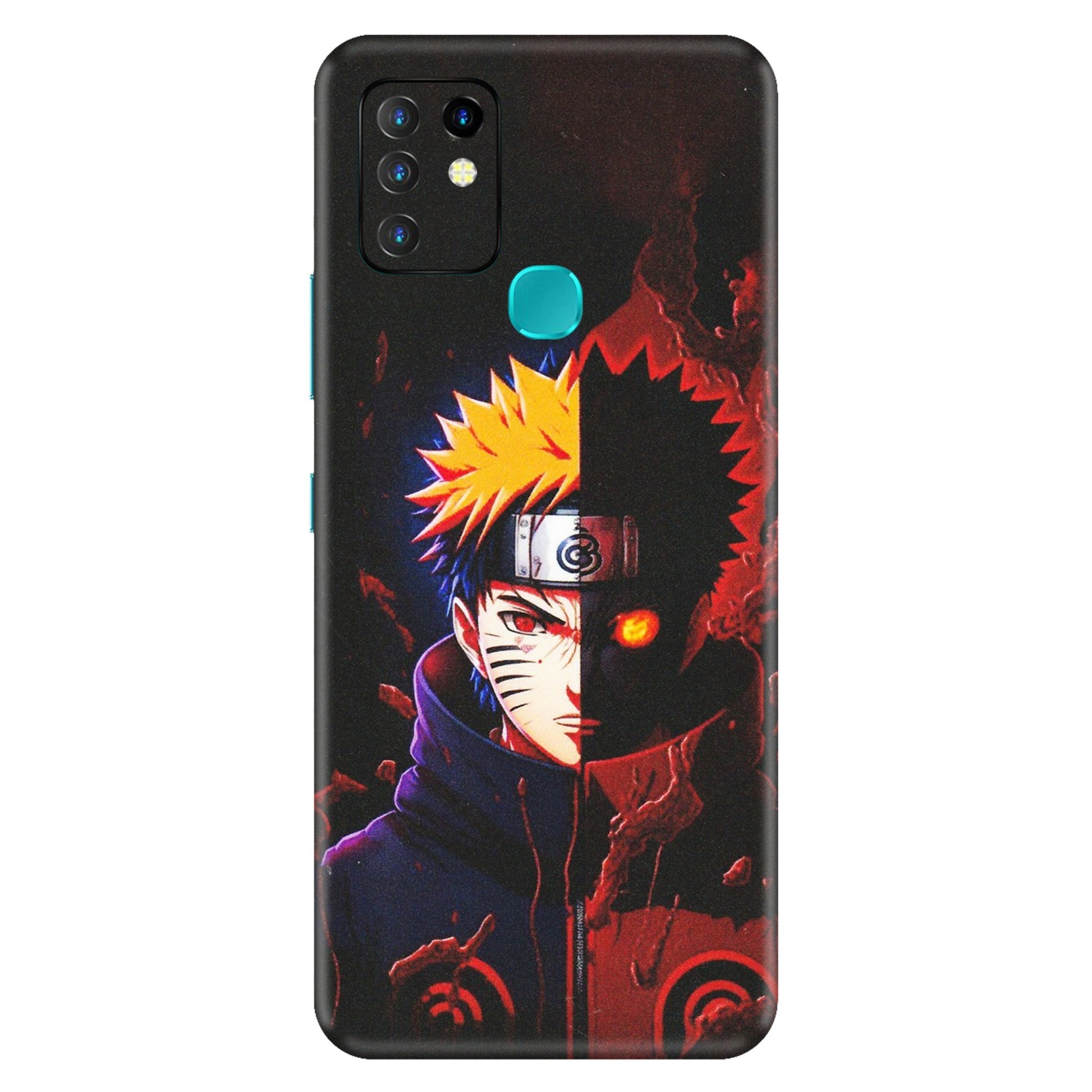 INFINIX Phone Skins (All Models) - Naruto X Evil - Matte Finish (M-70) Infinix Hot 10