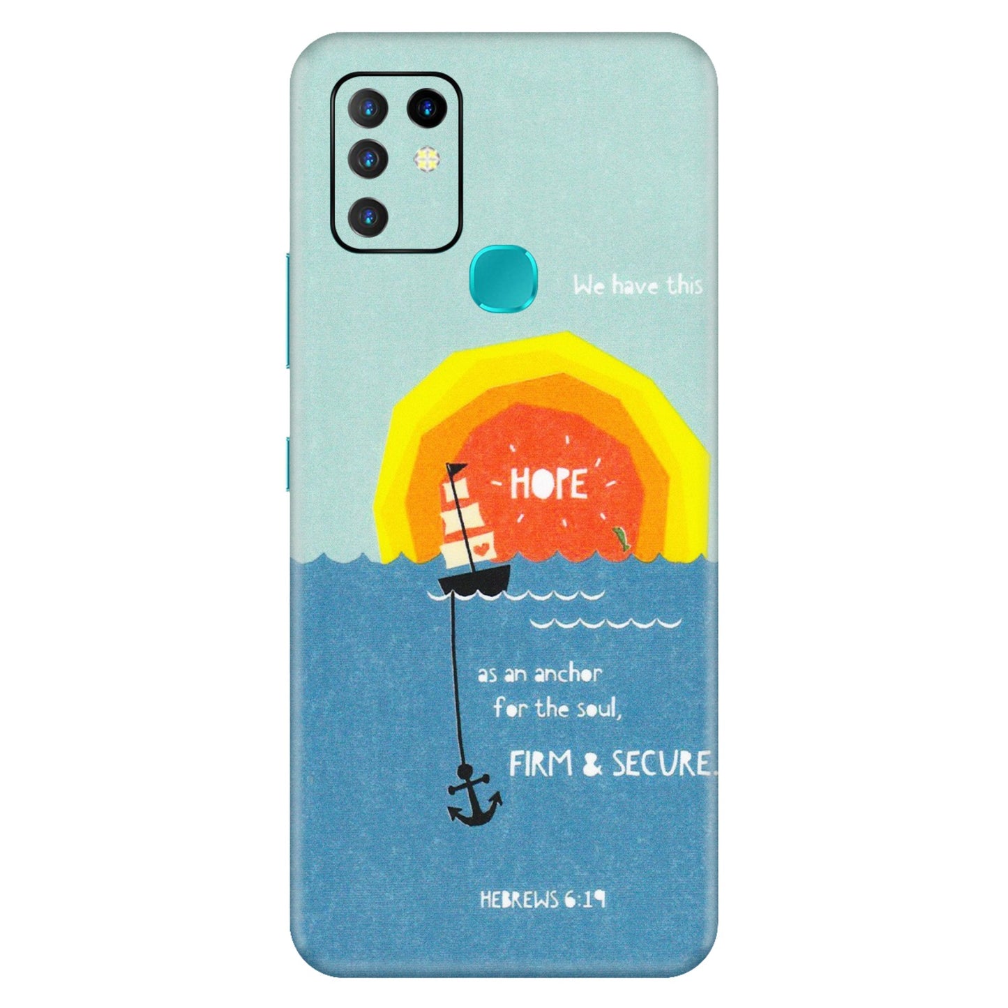 INFINIX Phone Skins (All Models) - A Beautiful Sunset of Hope - Matte Finish (M-75) Infinix Hot 10