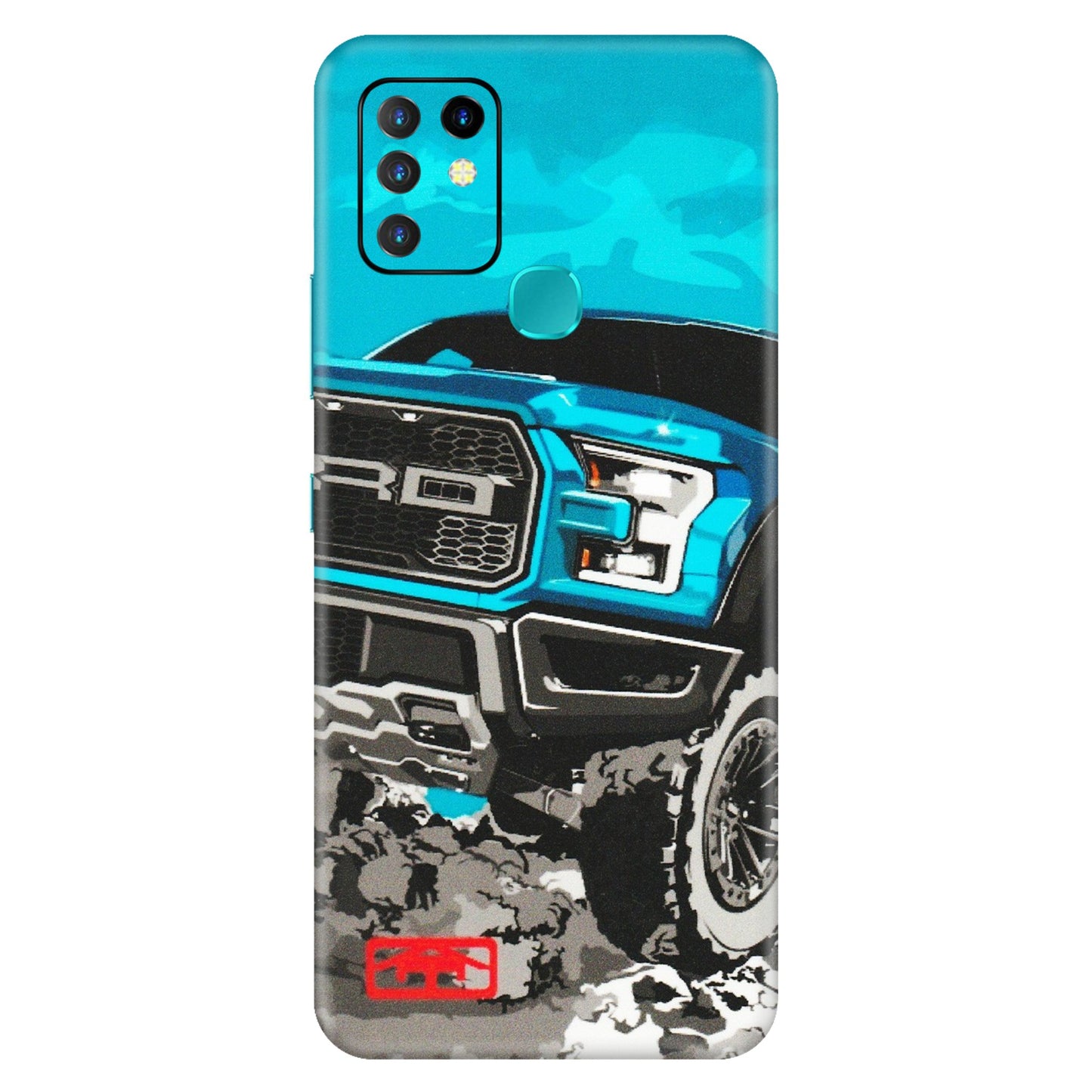 INFINIX Phone Skins (All Models) - Off Roading Lover - Matte Finish (M-95) Infinix Hot 10