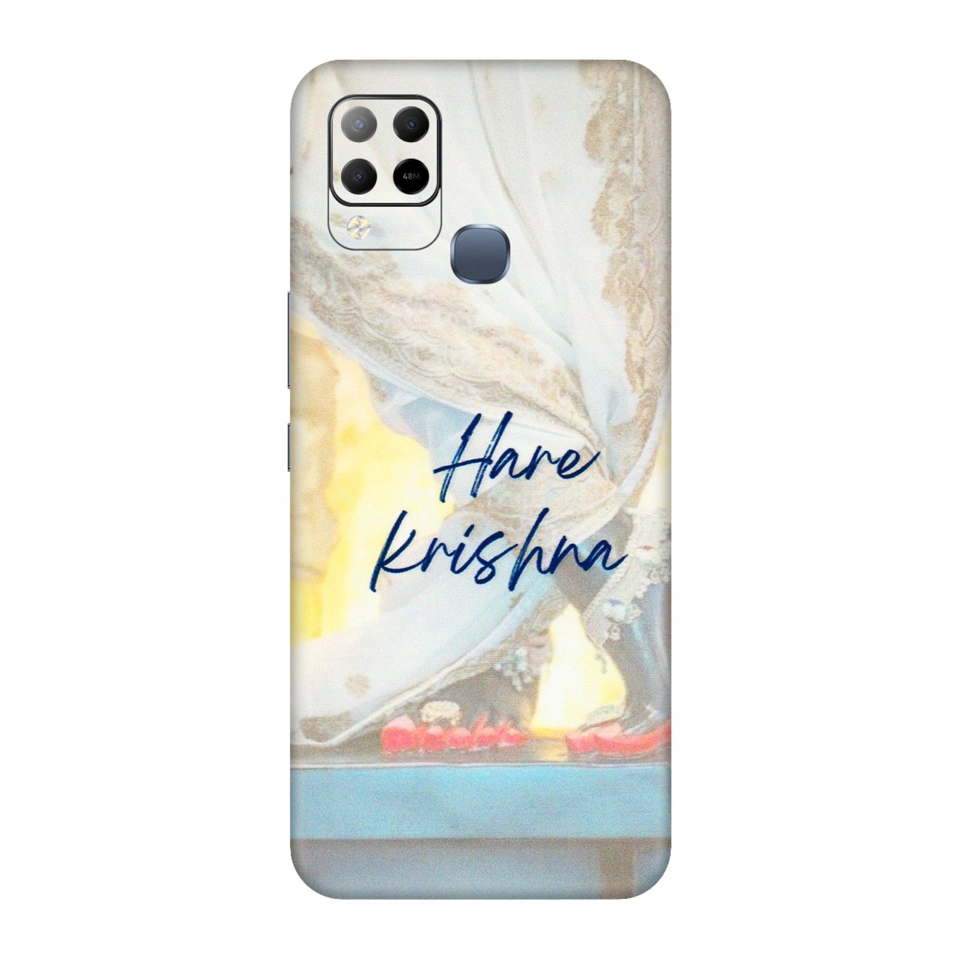 INFINIX Phone Skins (All Models) - Hare Krishna - 3D Embossed Finish (L-03) Infinix Hot 10S