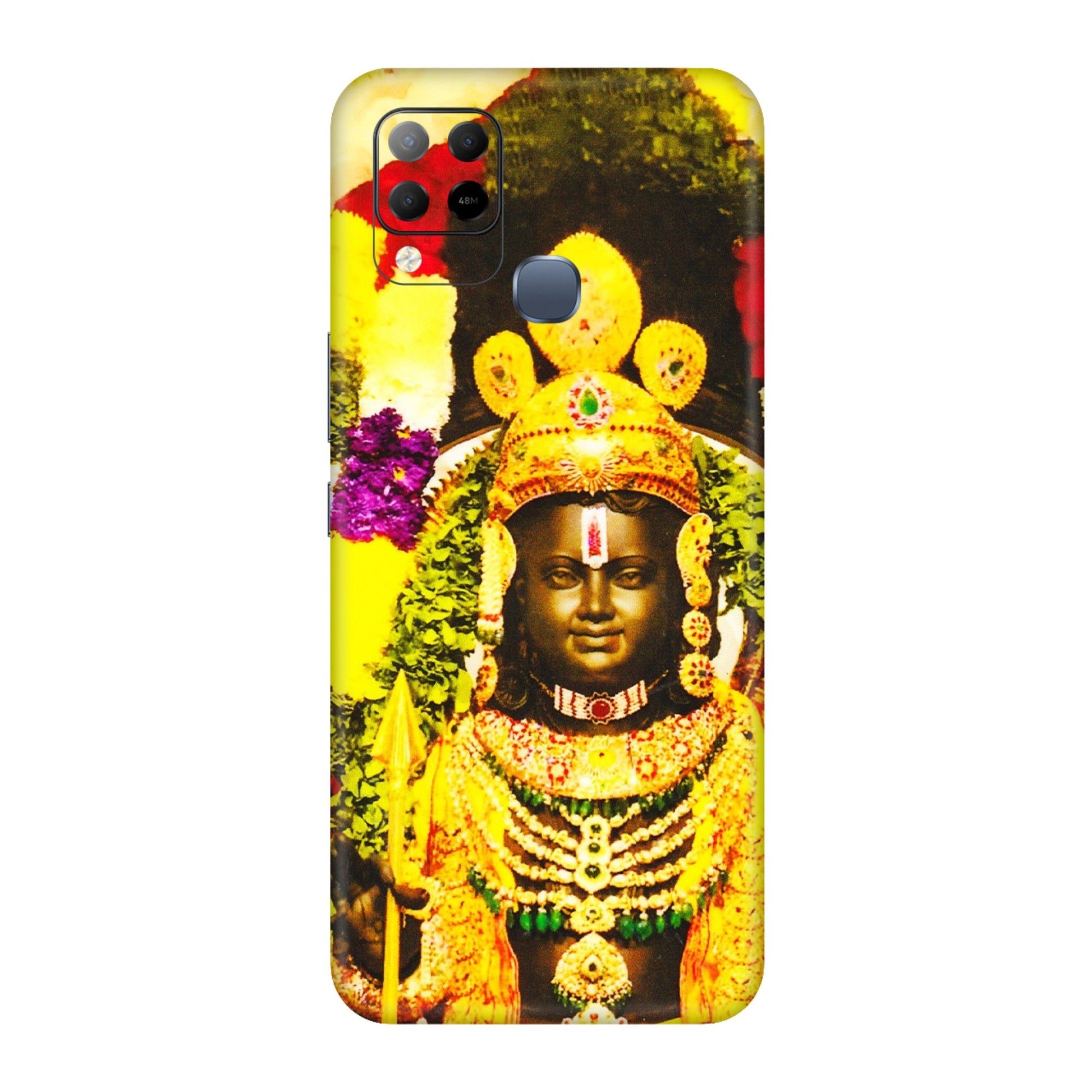 INFINIX Phone Skins (All Models) - Ram Lalla Ayodhya - 3D Embossed Finish (L-103) Infinix Hot 10S