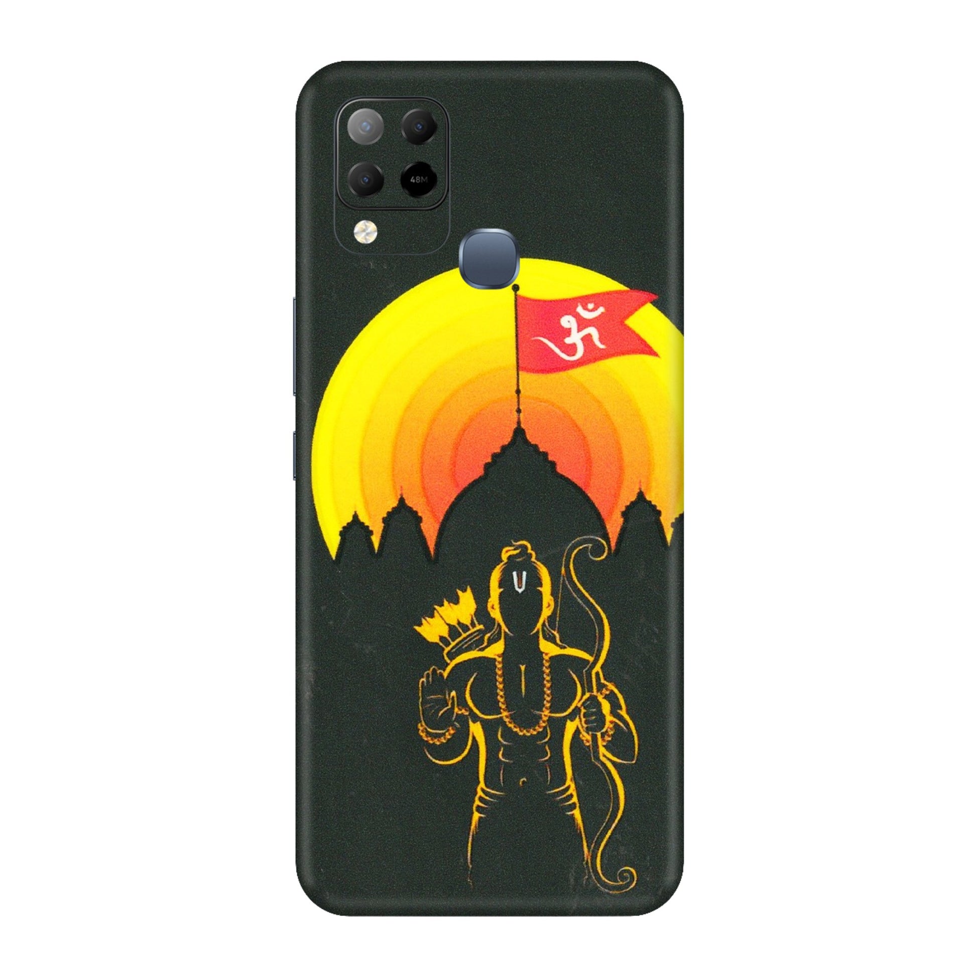 INFINIX Phone Skins (All Models) - Lord Ram - 3D Embossed Finish (L-132) Infinix Hot 10S