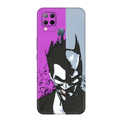 INFINIX Phone Skins (All Models) - Batman & Joker - 3D Embossed Finish (L-143) Infinix Hot 10S