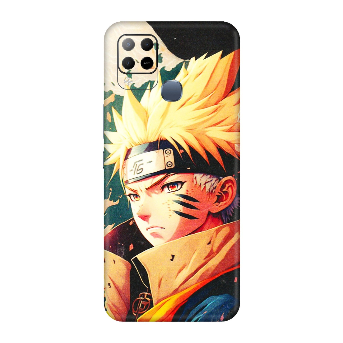 INFINIX Phone Skins (All Models) - New Naruto - 3D Embossed Finish (L-148) Infinix Hot 10S