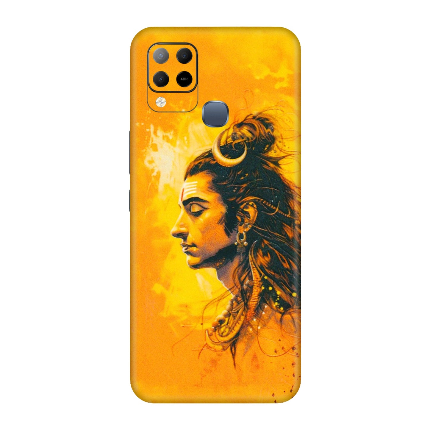 INFINIX Phone Skins (All Models) - Shiv Shakti - 3D Embossed Finish (L-14) Infinix Hot 10S