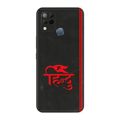 INFINIX Phone Skins (All Models) - Hindu Black - 3D Embossed Finish (L-153) Infinix Hot 10S