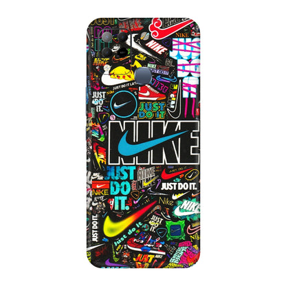 INFINIX Phone Skins (All Models) - Just Do It Doodles - 3D Embossed Finish (L-166) Infinix Hot 10S